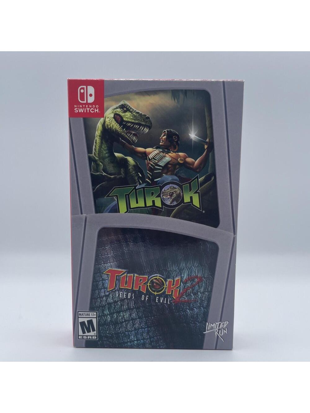 Nintendo Switch Turok and Turok 2: Seeds of Evil Dual Pack Limited Run